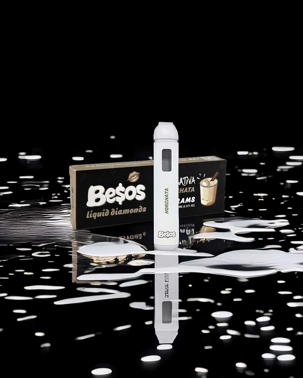 Besos 2g - Horchata / Sativa - Vapeando Ando vape shop