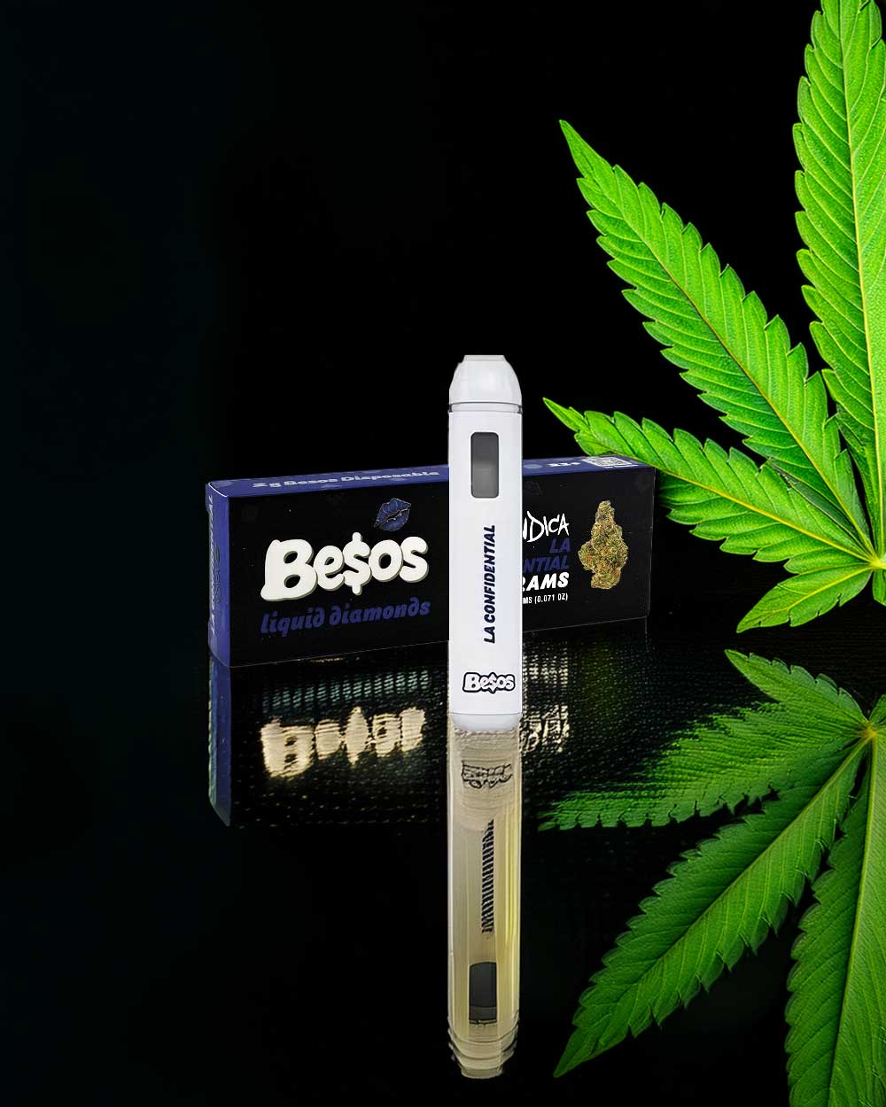 Besos 2g - La Confidential / Indica - Vapeando Ando vape shop