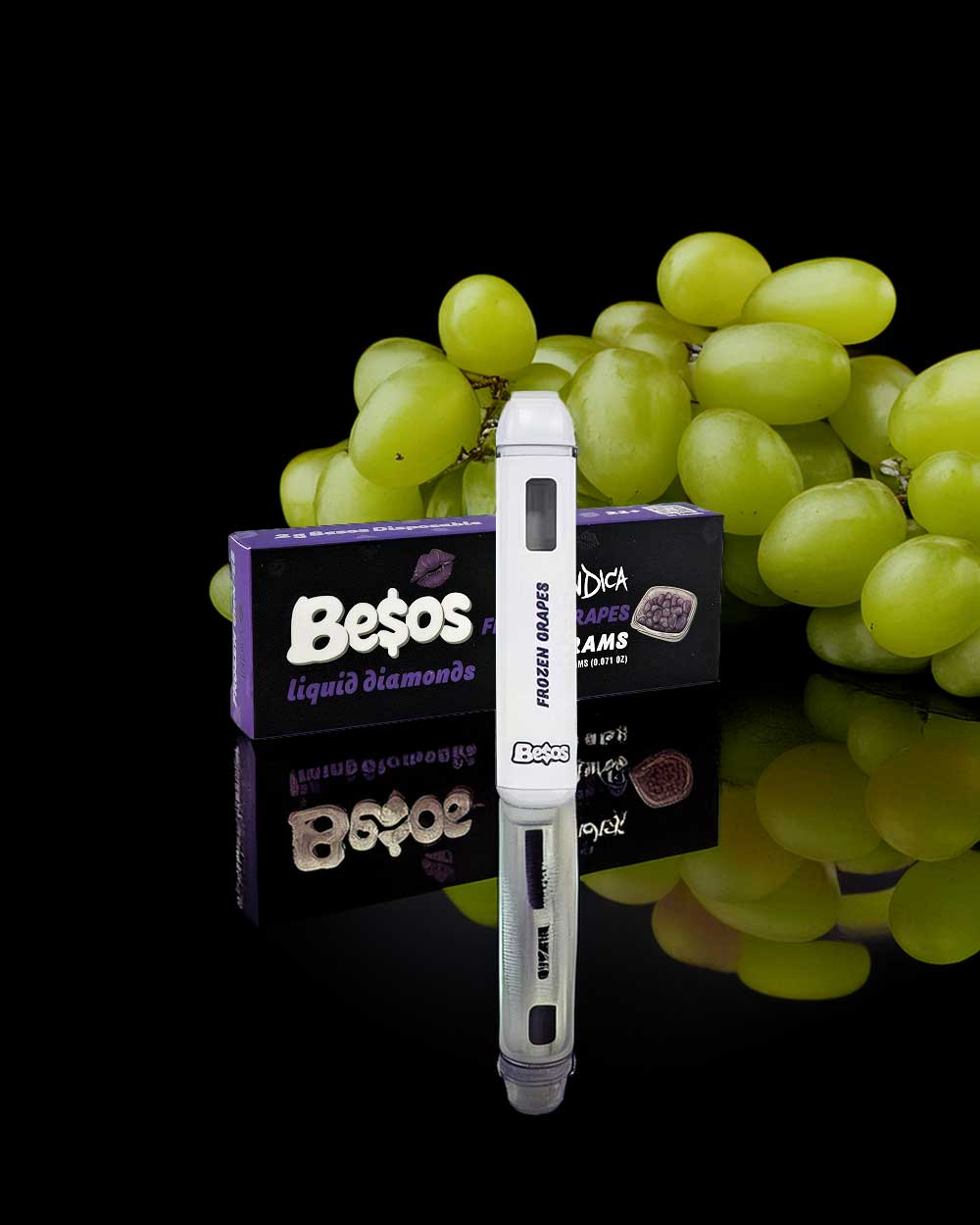 Besos 2g - Frozen Grapes / Indica - Vapeando Ando vape shop