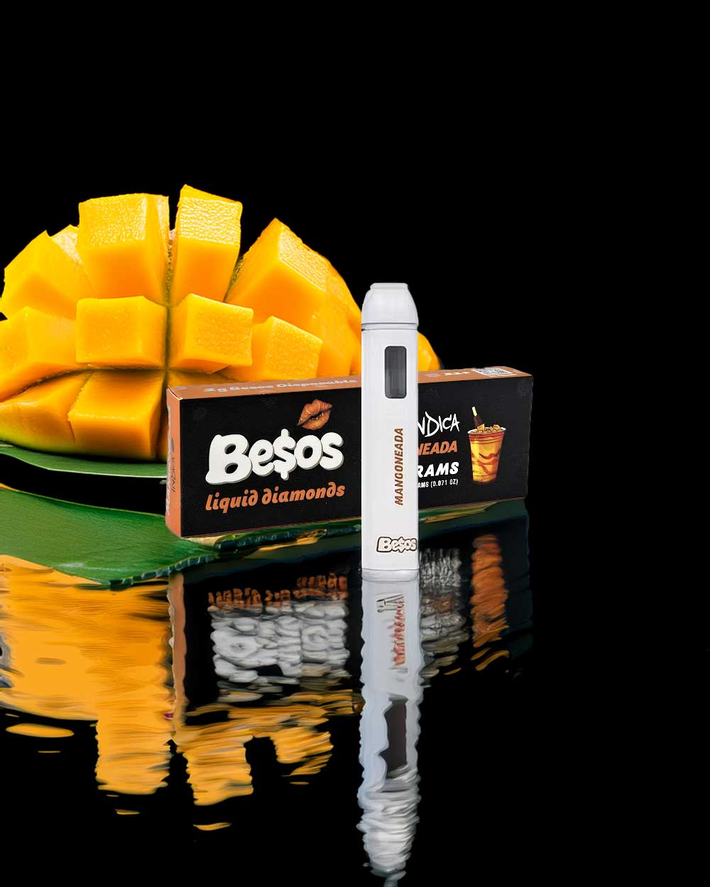 Besos 2g - Mangoneada / Indica - Vapeando Ando vape shop
