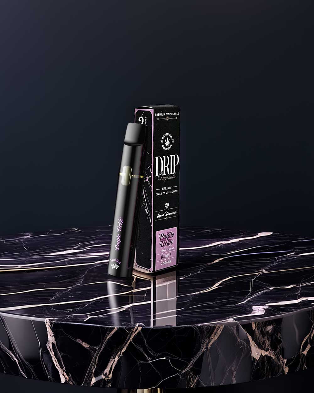 Drip Originals 2g - Purple Urkle - Indica - Vapeando Ando vape shop