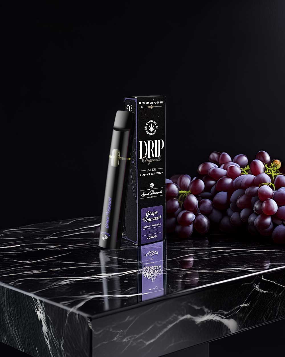 Drip Originals 2g - Grape Vineyard - Hybrid - Vapeando Ando vape shop