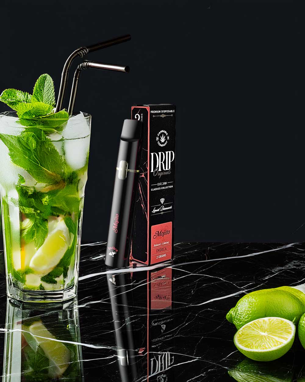 Drip Originals 2g - Mojito - Indica - Vapeando Ando vape shop