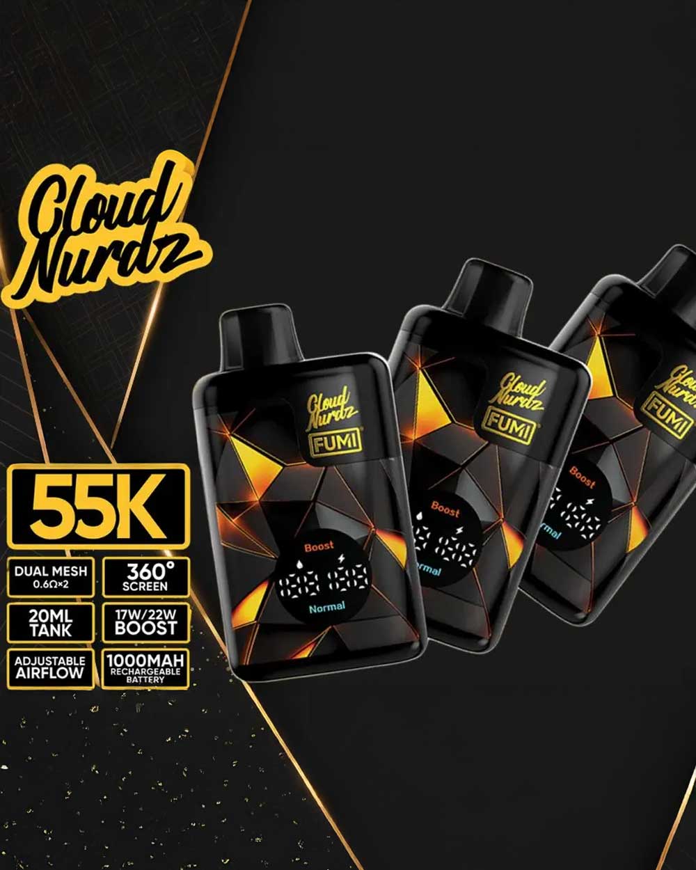 Cloud Nurdz Fumi 55K
