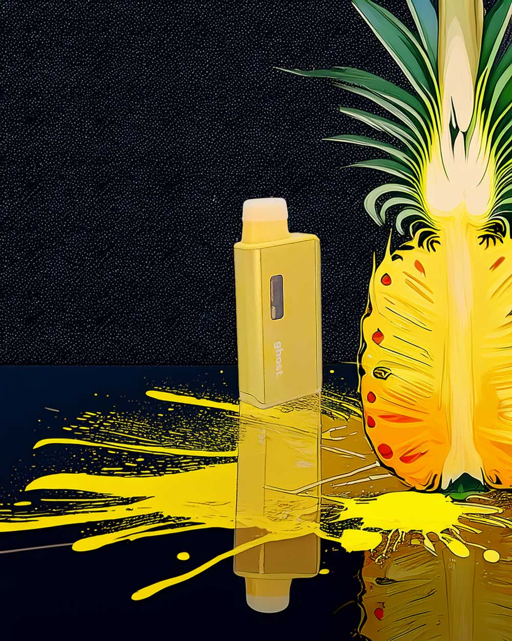 Ghost 2g - Golden Pineapple - Sativa - Vapeando Ando vape shop