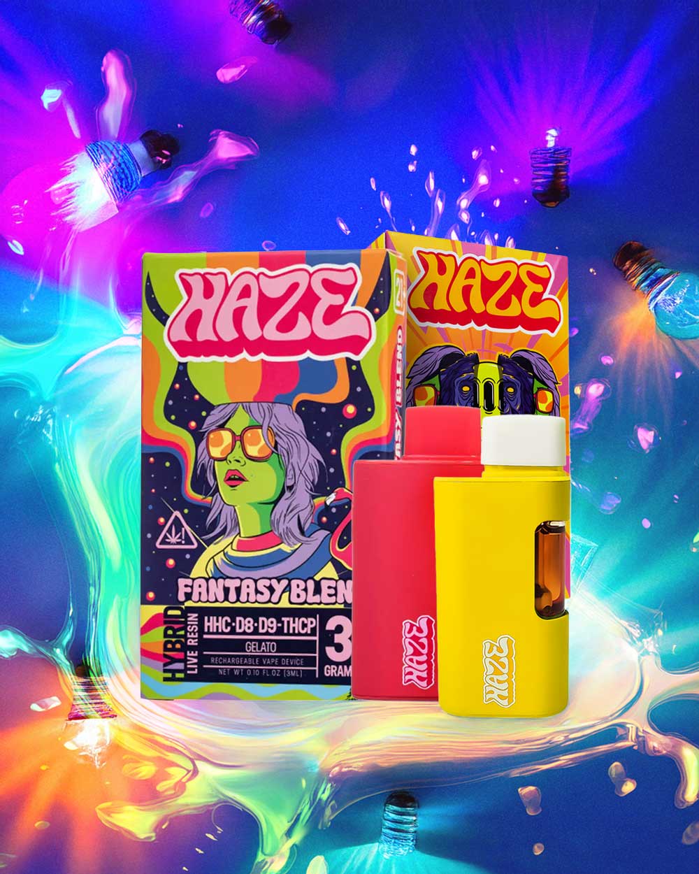 Haze 3g live resin + liquid diamonds - Fantasy Blend - Vapeando Ando vape shop
