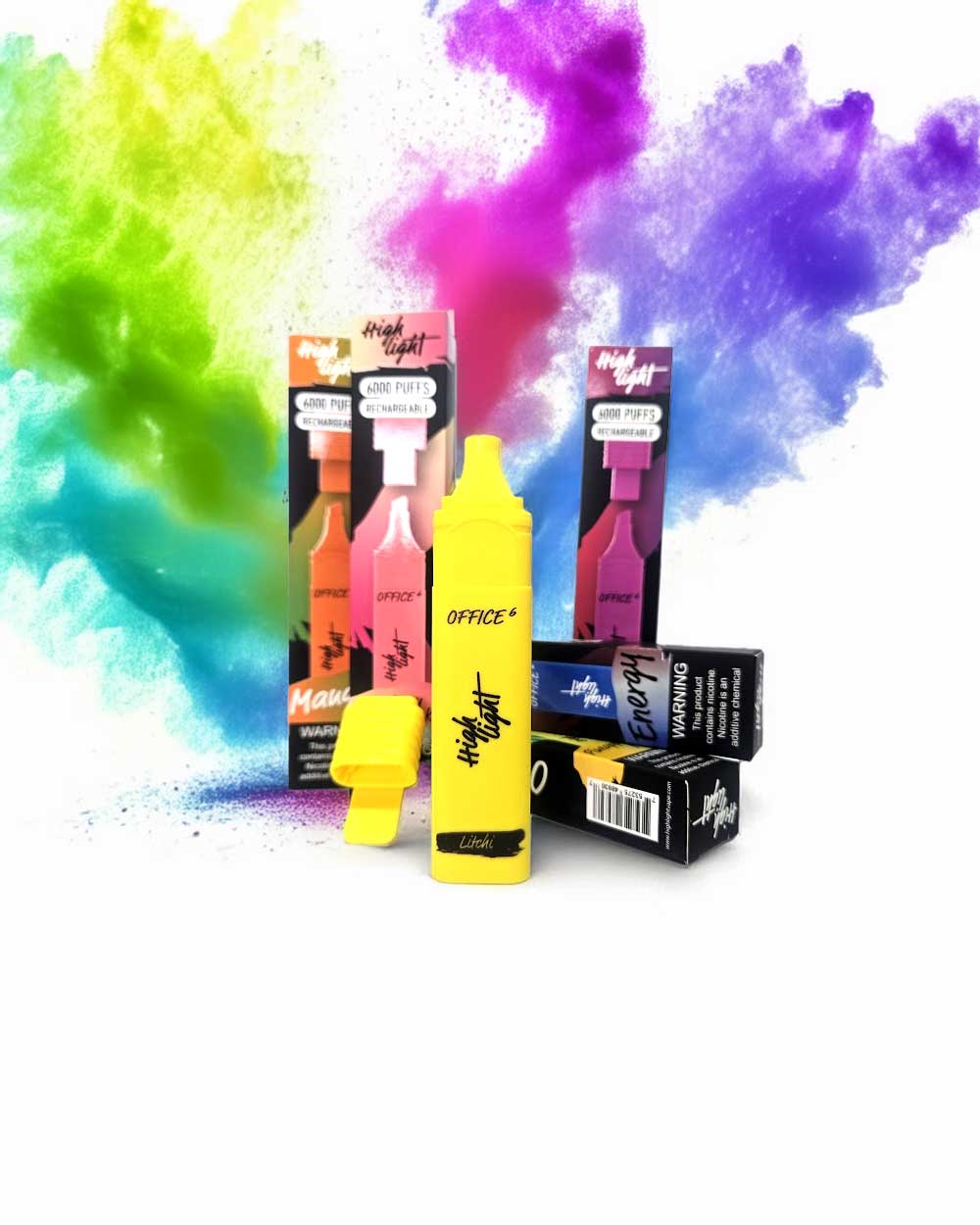 Highlight Office 6000 - Lush Ice - Vapeando Ando vape shop