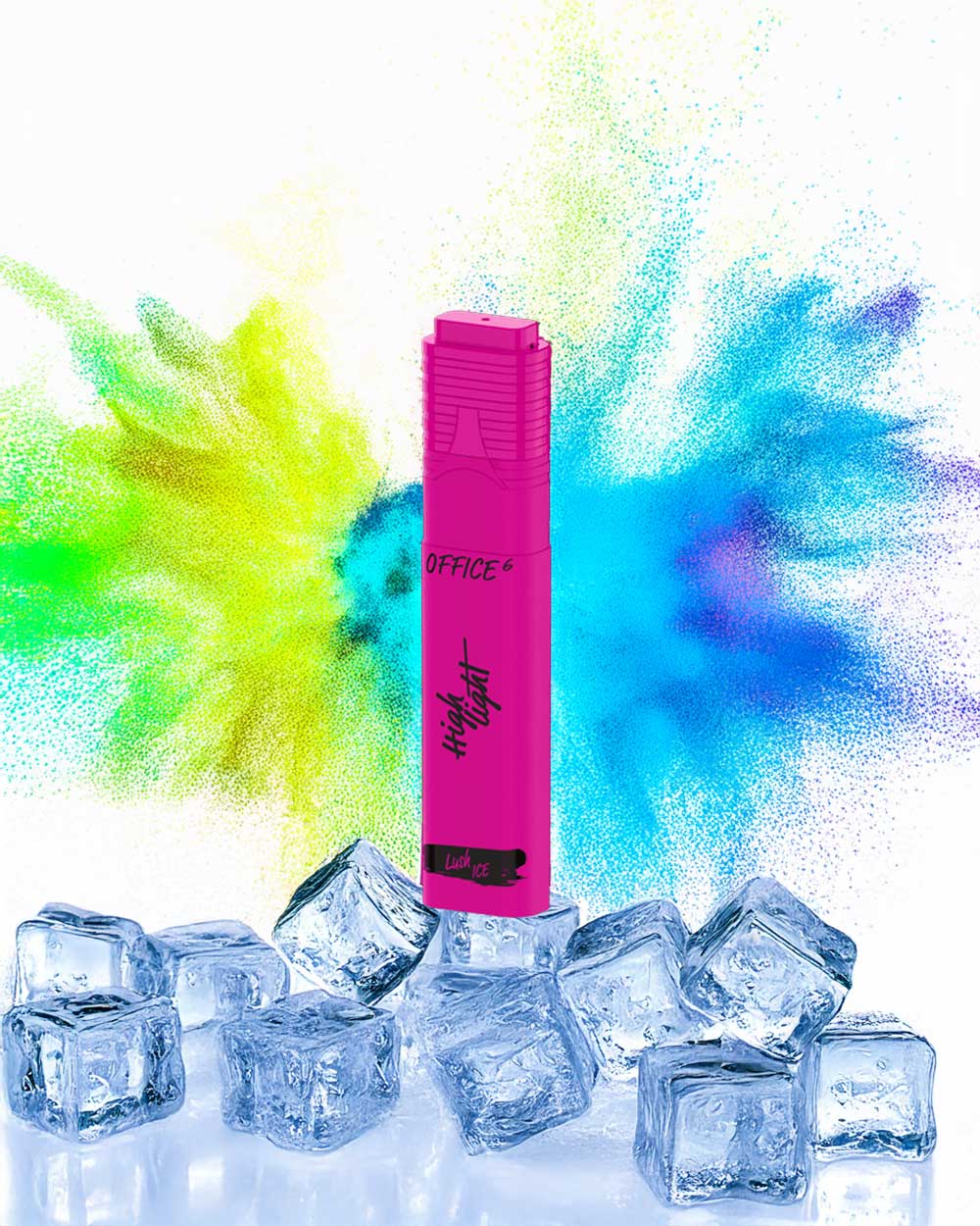 Highlight Office 6000 - Lush Ice - Vapeando Ando vape shop