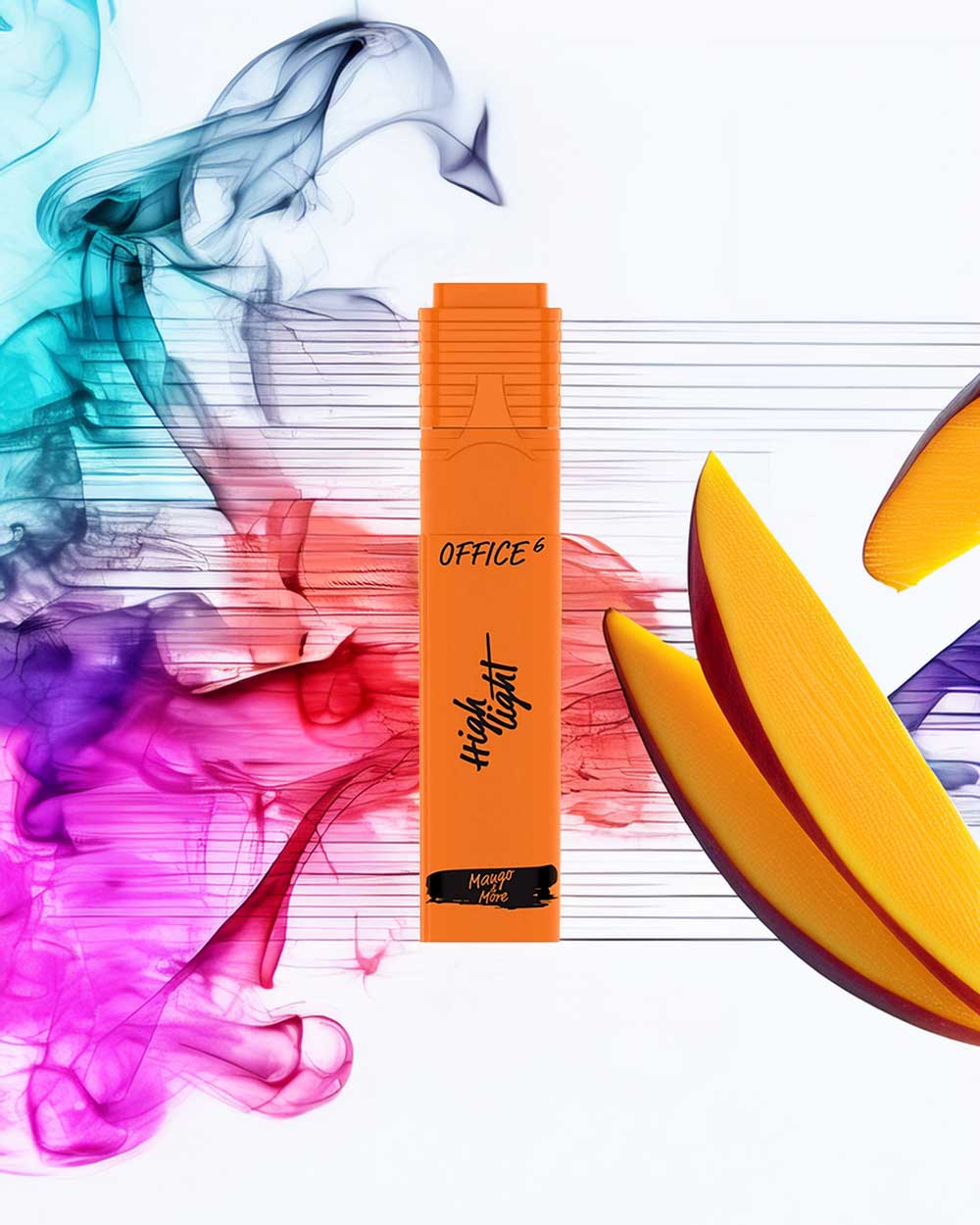 Highlight Office 6000 - Mango - Vapeando Ando vape shop