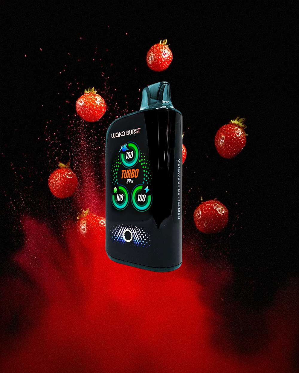Waka Burst 36000 - Strawberry refresher - Vapeando Ando vape shop