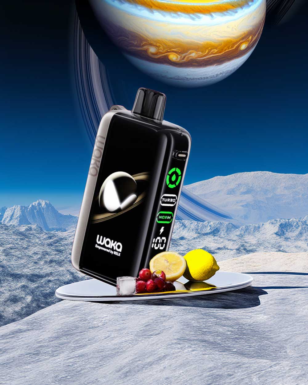 Waka Jupiter 50000 - Cranberry Lemon - Vapeando Ando vape shop