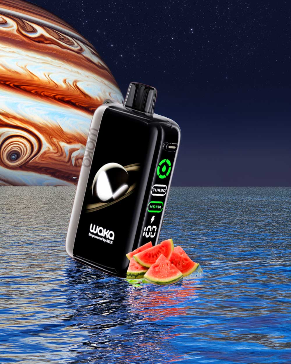 Waka Jupiter 50000 - Watermelon Chill - Vapeando Ando vape shop