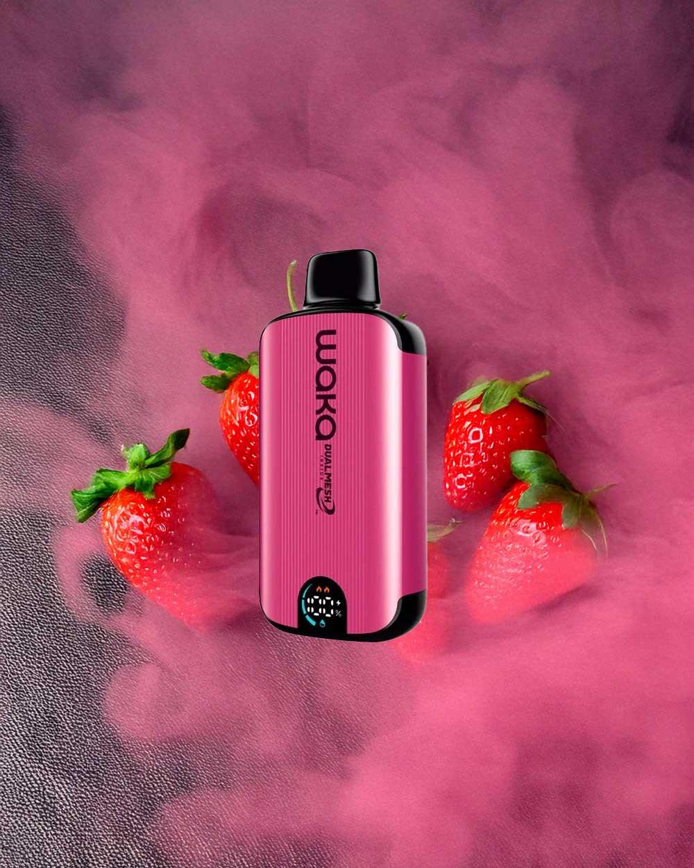 Waka soPro 15000 - Strawberry burst - Vapeando Ando vape shop