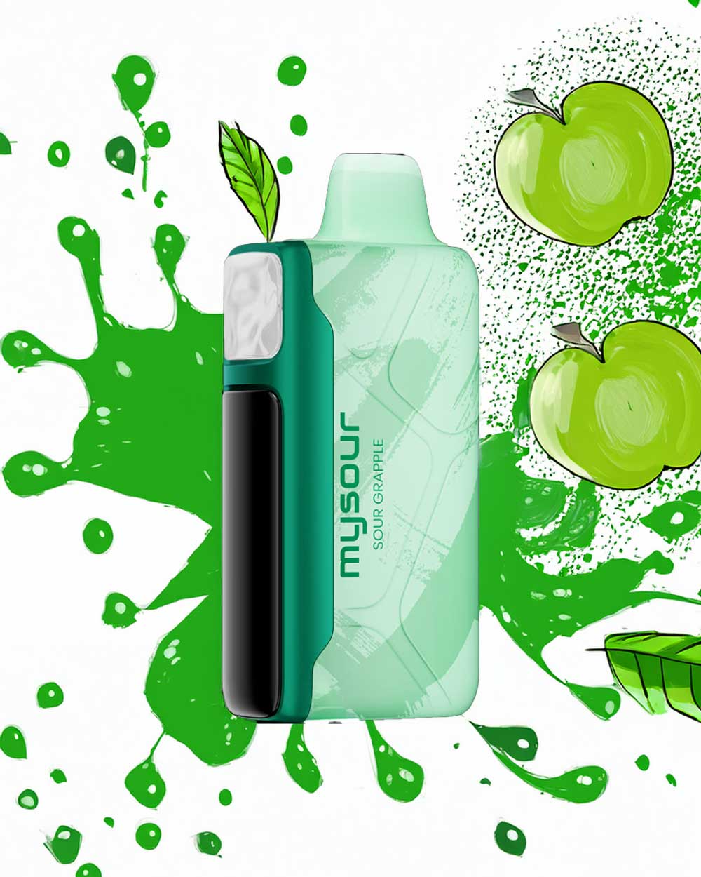 Adjust MySour 40000 - Sour Grapple - Vapeando Ando vape shop