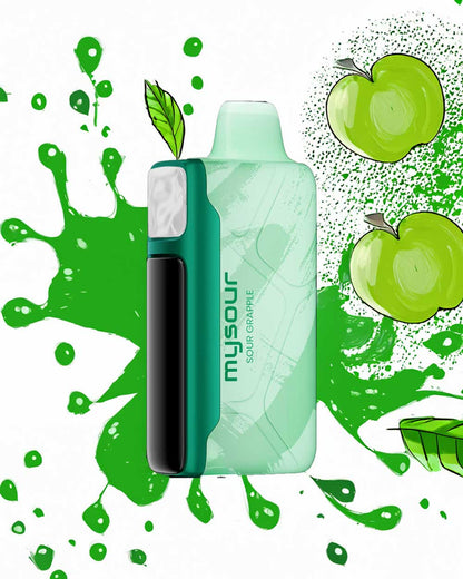 Adjust MySour 40000 - Sour Grapple - Vapeando Ando vape shop
