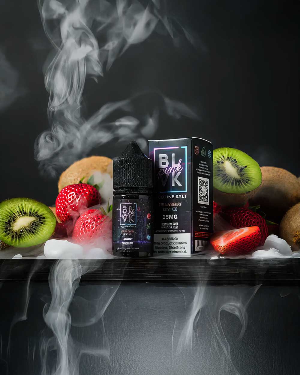 BLVK Pink series - Nic Salt - Iced Berry Kiwi / 35mg - Vapeando Ando vape shop