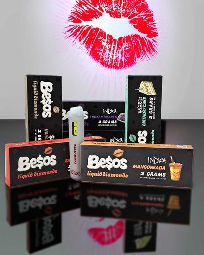 Besos 2g - Sabor Fresa / Hybrid - Vapeando Ando vape shop