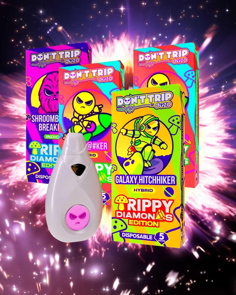 Trippy Diamonds - Mushroom extract +THC - Dozo - Shroombacca&