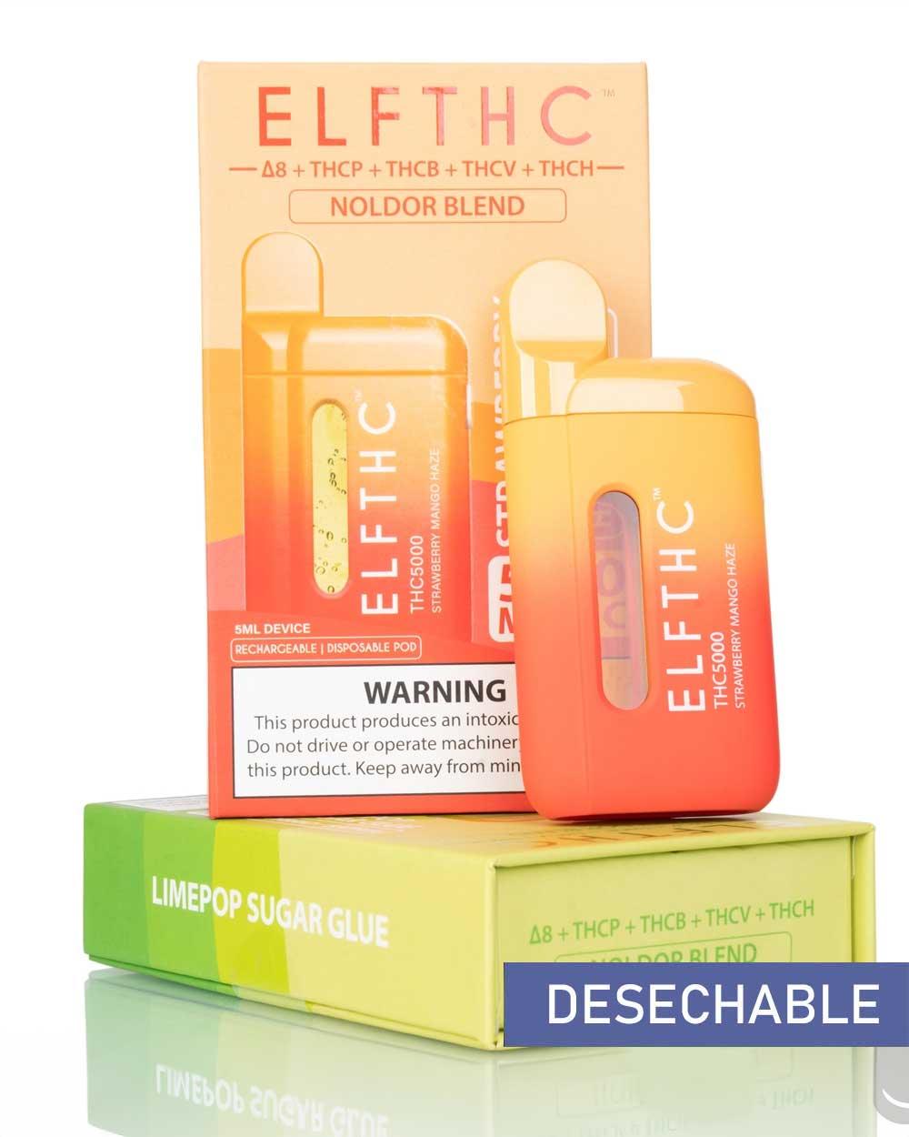 ELFTHC THC5000 - Cherry Banana (Avarin/Indica) - Vapeando Ando vape shop