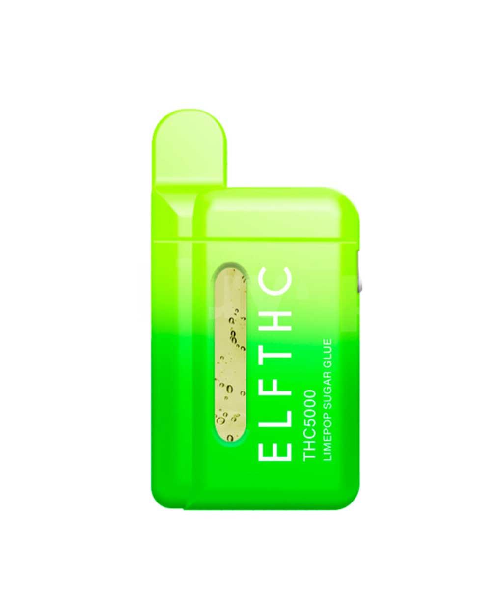 ELFTHC THC5000 - Limepop Sugar Glue (Noldor/Sativa) - Vapeando Ando vape shop