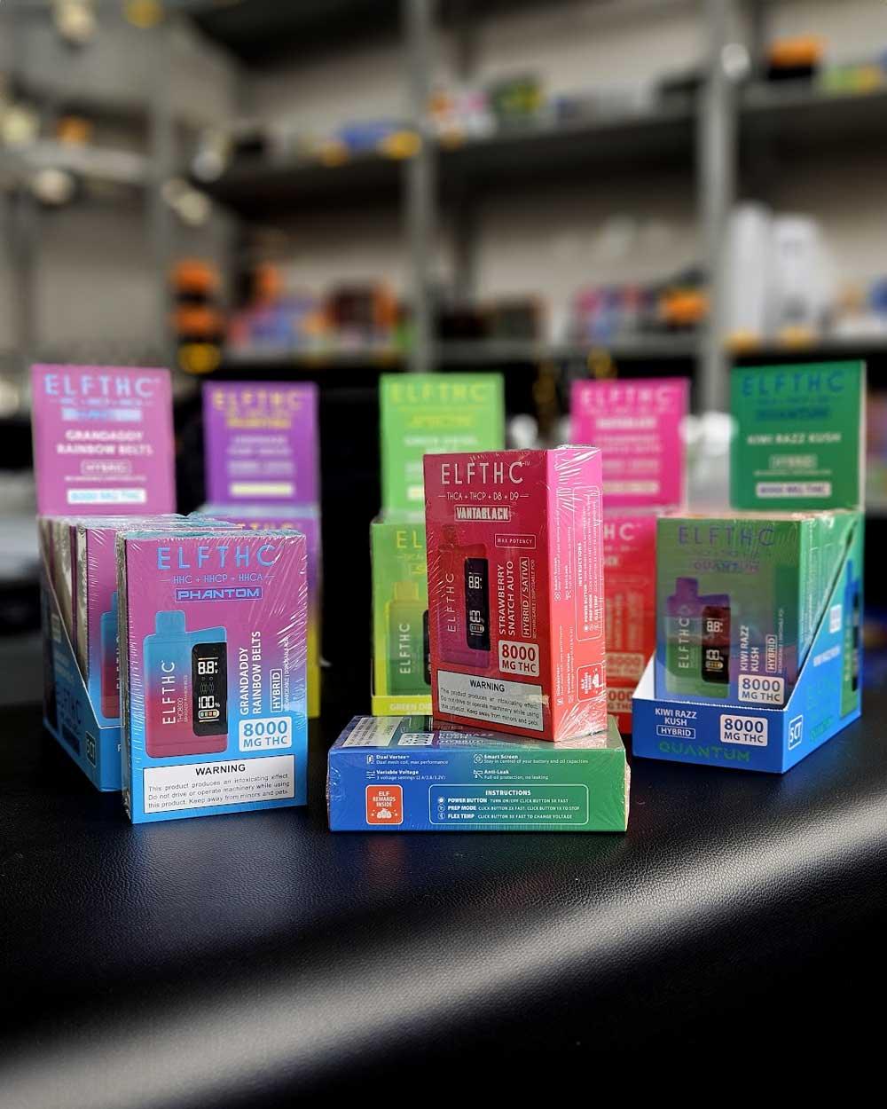 ELFTHC THC8000 - Green Diesel Apple (Spectre/Indica) - Vapeando Ando vape shop