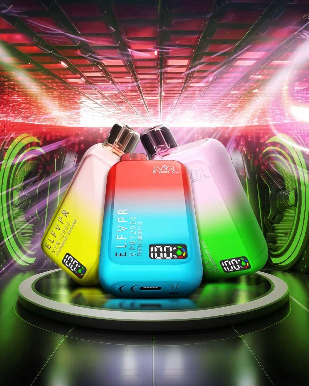 ELFVPR VPR12000 - Rainbow Candy - Vapeando Ando vape shop