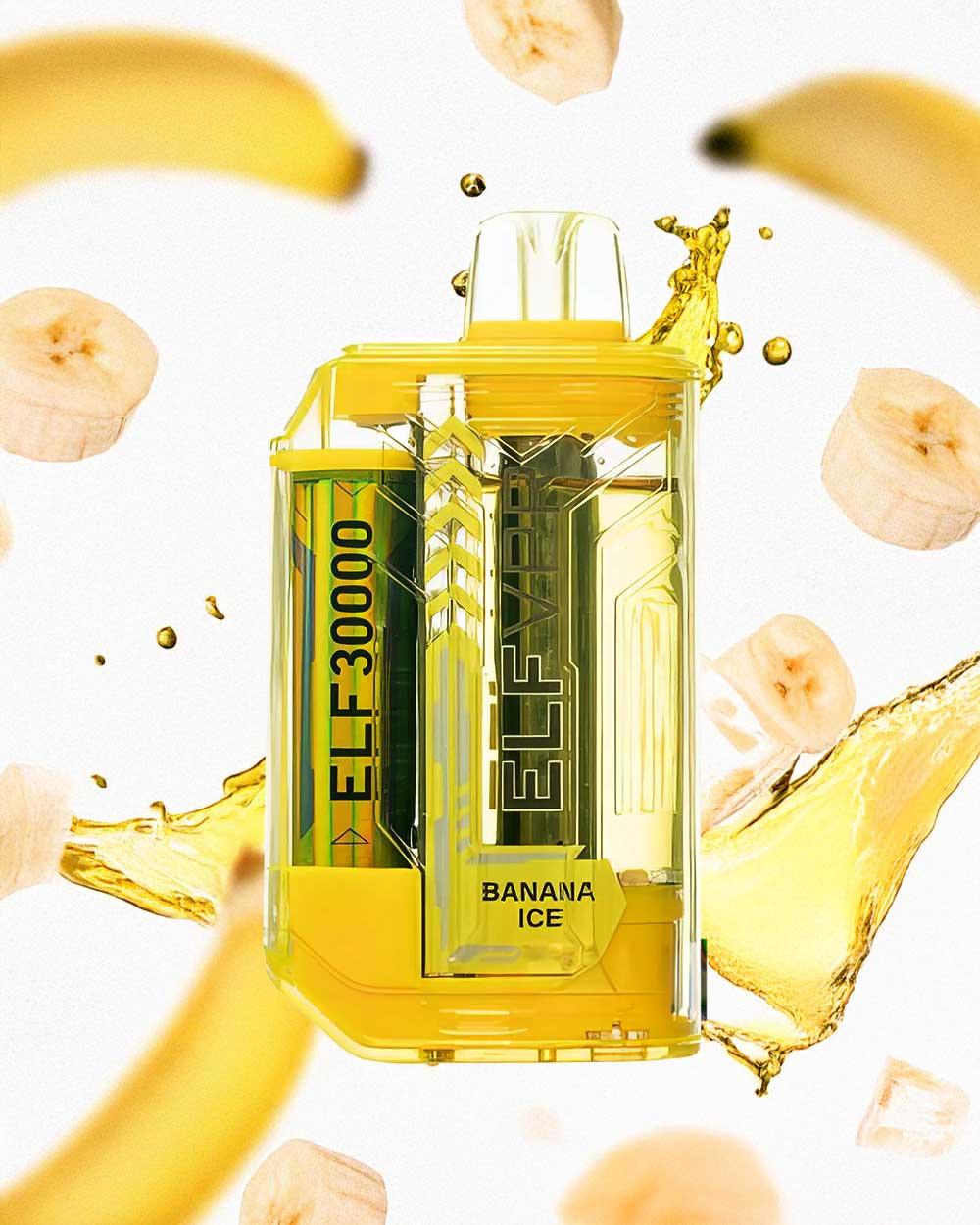 ELFVPR ELF30000 - Banana Ice - Vapeando Ando vape shop