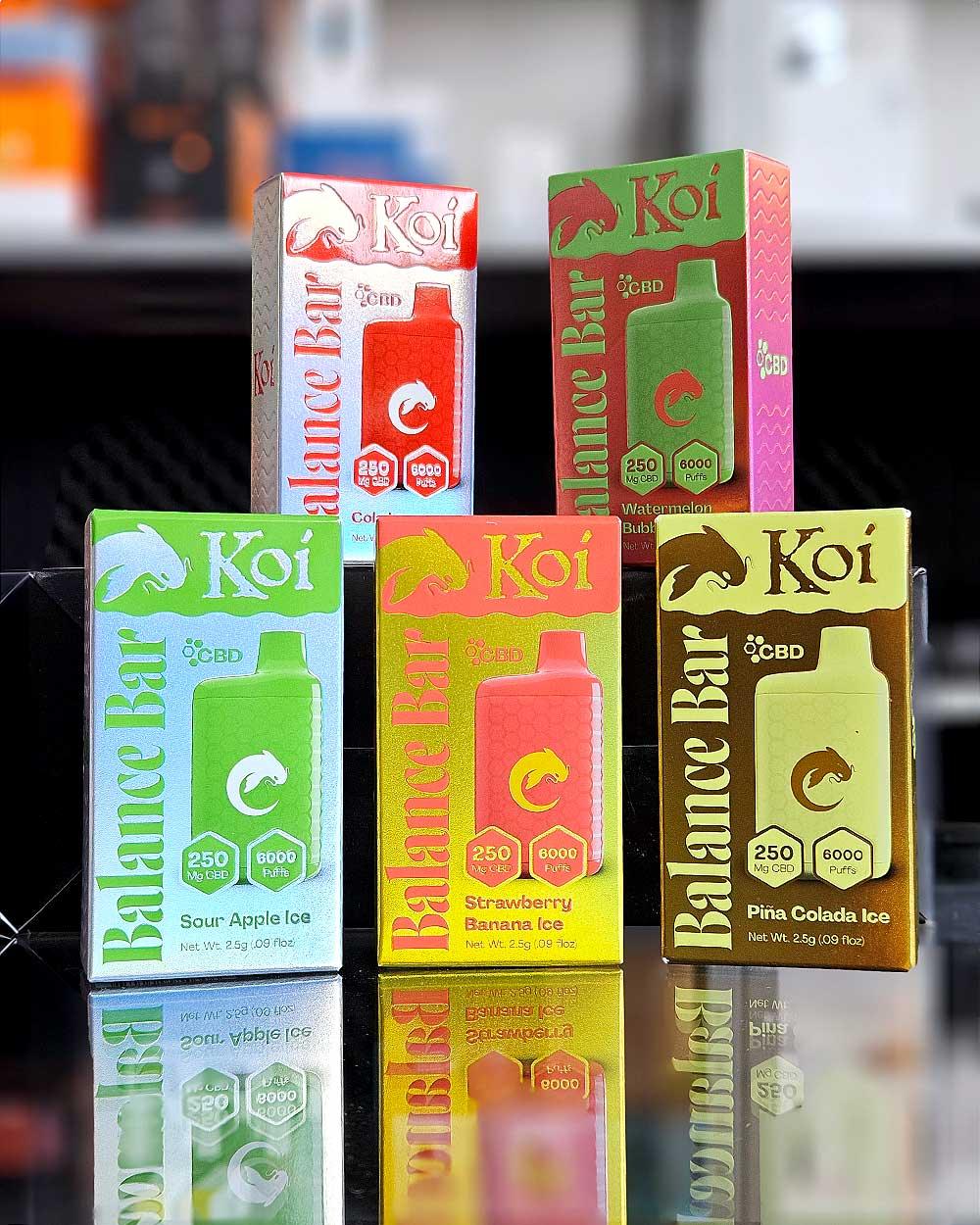 KOI Balance Bar CBD - Cola Ice - Vapeando Ando vape shop
