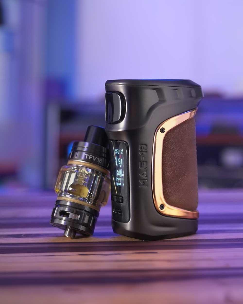 Mag 18 - Black Gunmetal - Vapeando Ando vape shop