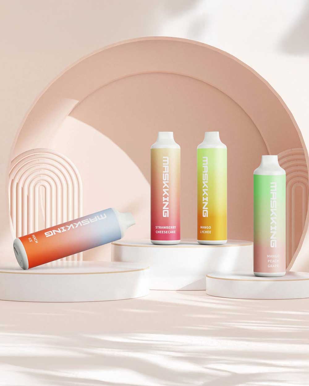 Maskking Aroma 6000 - Mango Ice - Vapeando Ando vape shop