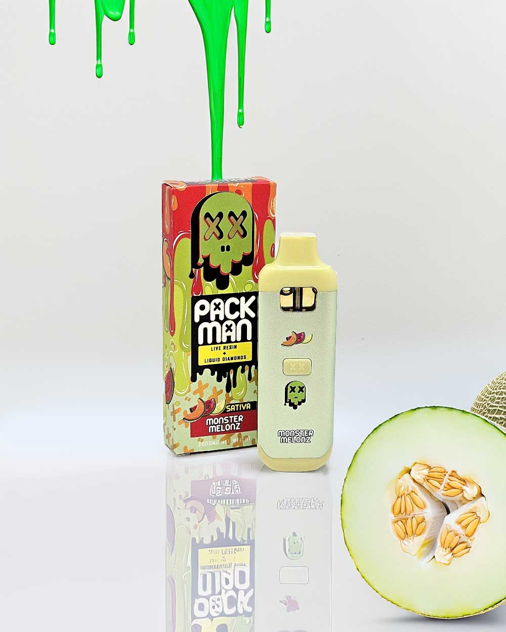 Packman 2g live resin+ liquid diamonds