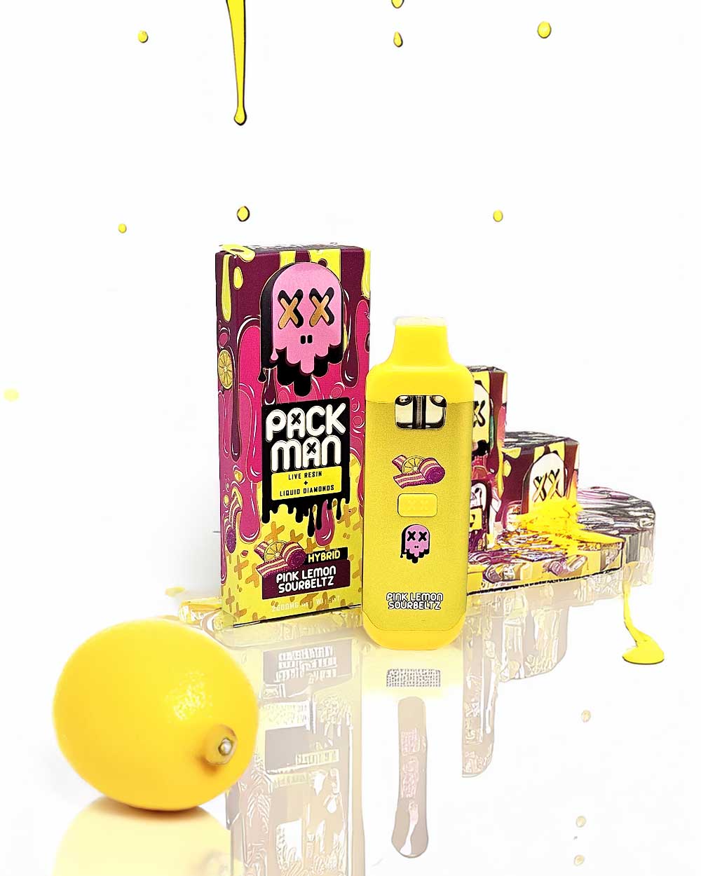 Packman 2g live resin+ liquid diamonds