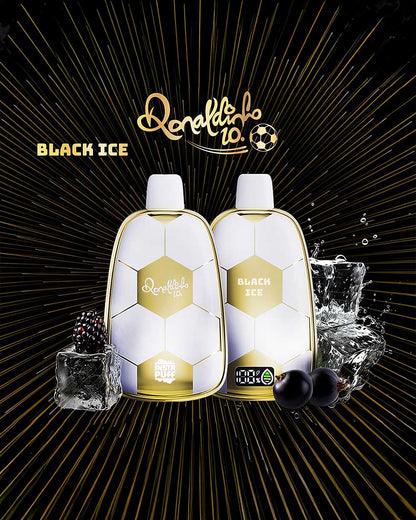 Ronaldinho Vape 15000 - Black Ice - Vapeando Ando vape shop