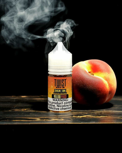 Twist 35mg - Nic salt - Yellow Peach - Vapeando Ando vape shop