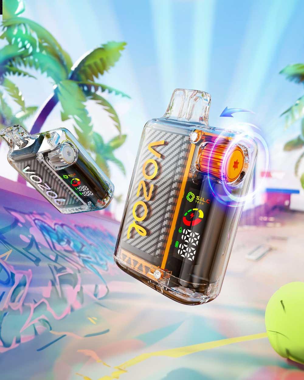 Vozol Vista 20000 - Sour Apple Ice - Vapeando Ando vape shop