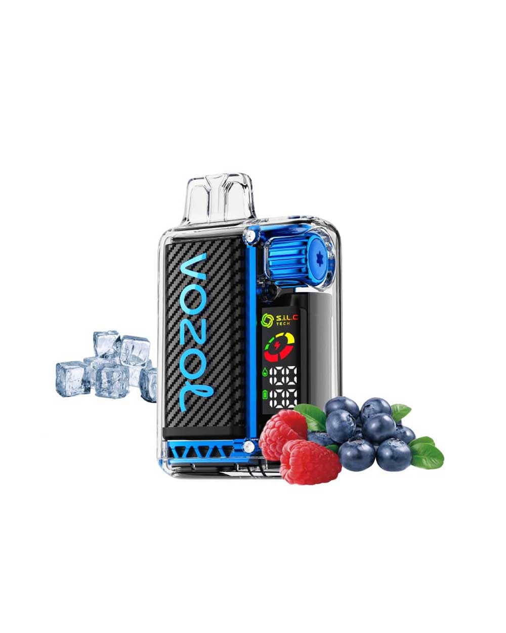 Vozol Vista 20000 - Blue Razz Ice - Vapeando Ando vape shop