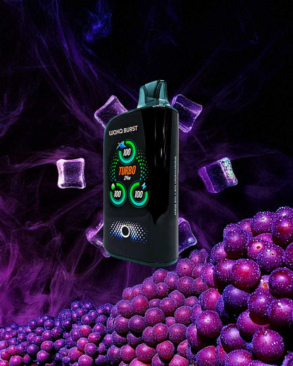 Waka Burst 36000 - Grape Ice - Vapeando Ando vape shop