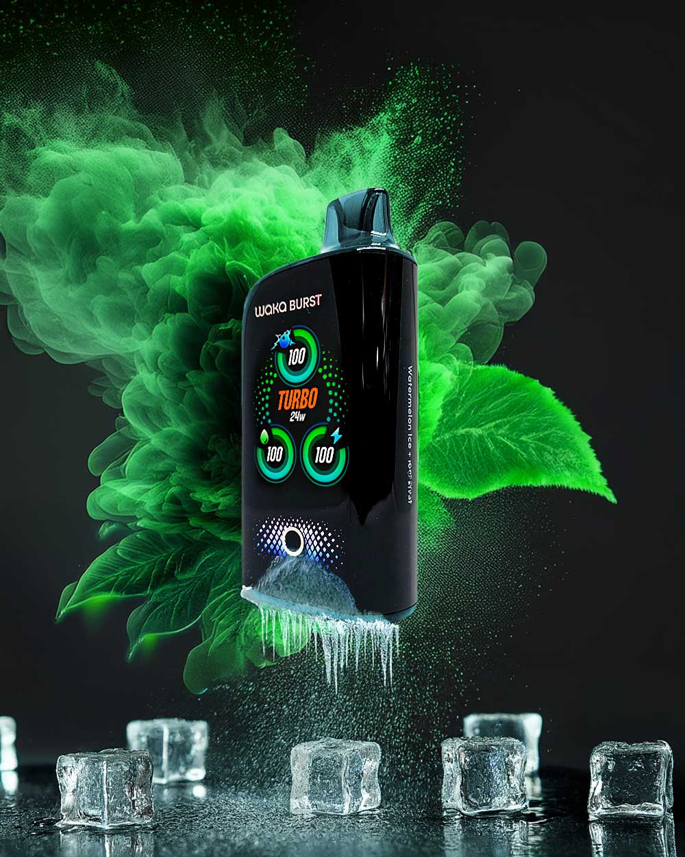 Waka Burst 36000 - Tulum Mint - Vapeando Ando vape shop