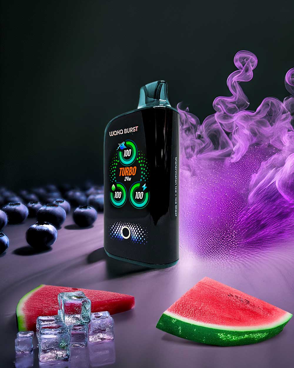 Waka Burst 36000 - Blueberry Watermelon - Vapeando Ando vape shop