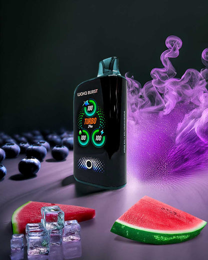 Waka Burst 36000 - Blueberry Watermelon - Vapeando Ando vape shop